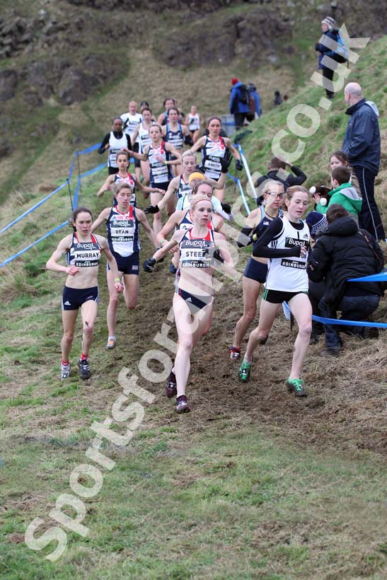 Senior Women,  Gemma Steel and Fionnuala Britton, BUPA Great Edinburgh Cross Country.